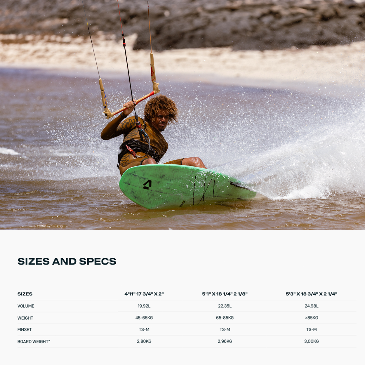 Whip SLS Kite Surfboard