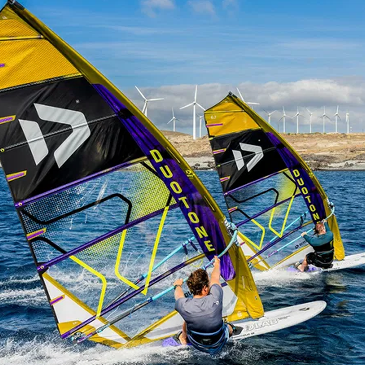Warp_Fin Windsurf Sail