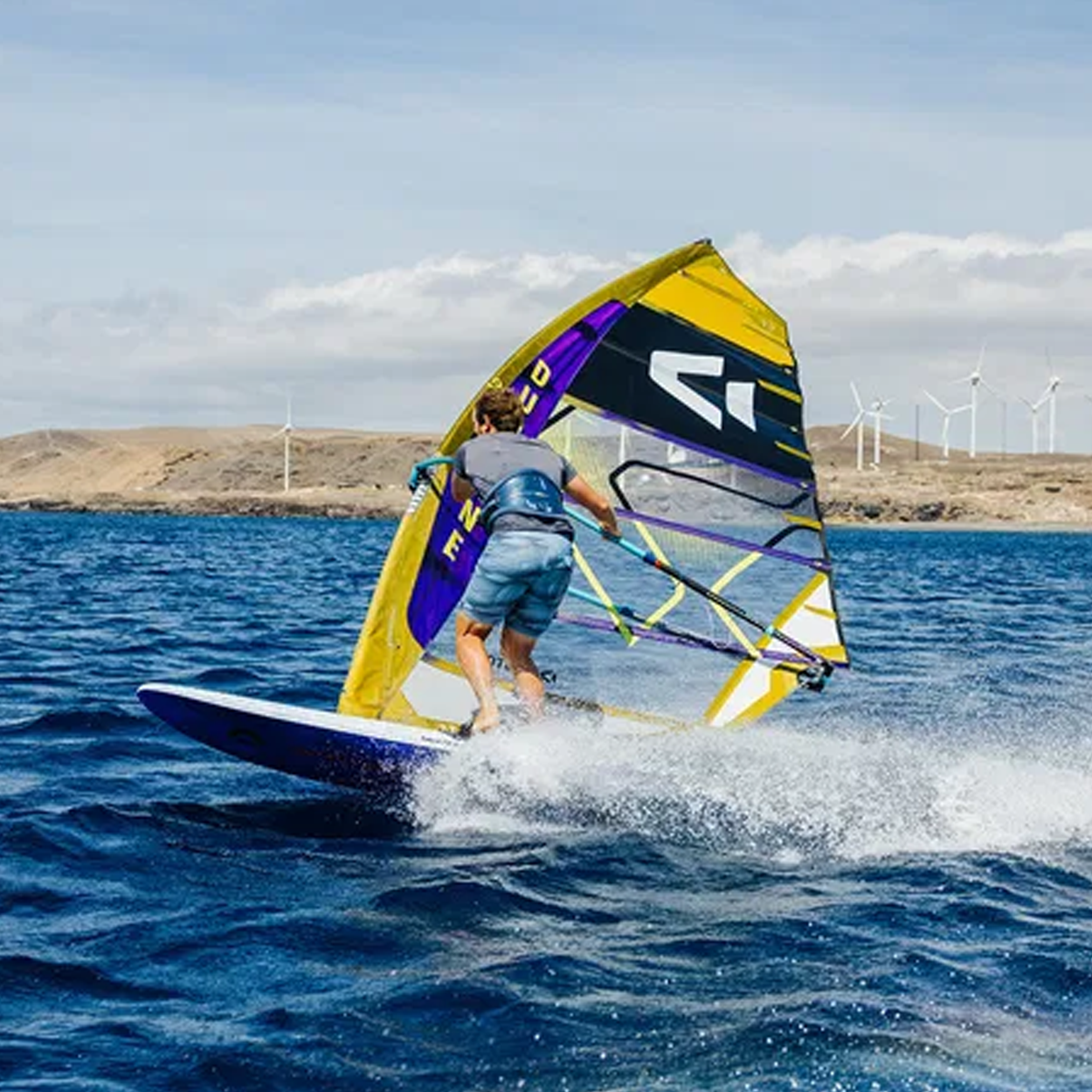 Warp_Fin Windsurf Sail