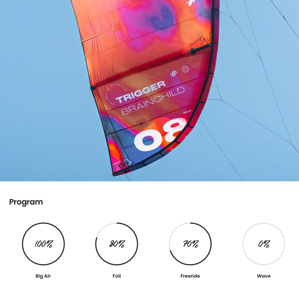 Trigger Brainchild Kite