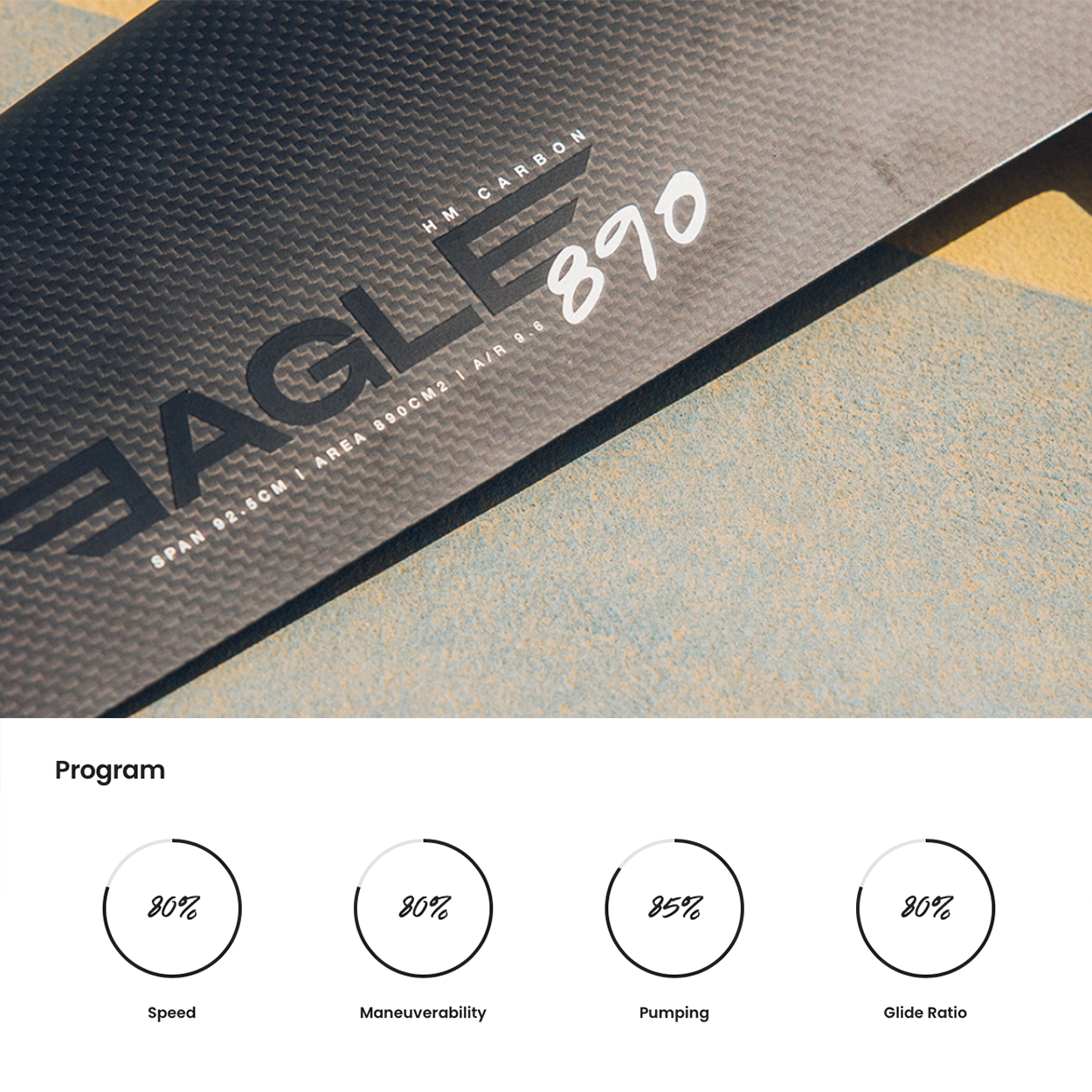 Eagle HM Carbon Front Wing