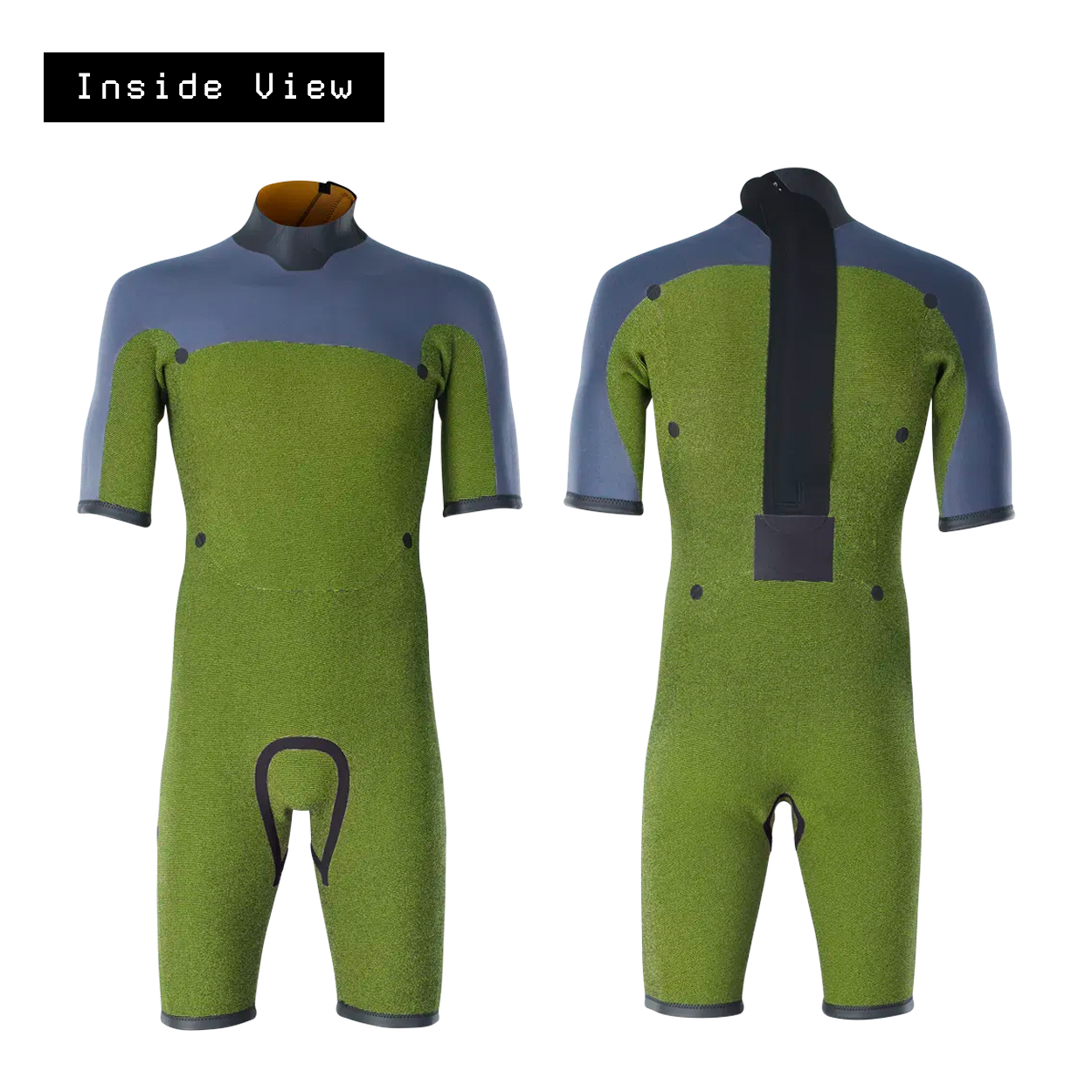 Seek Core 2/2 Shorty SS Back Zip Mens Wetsuit