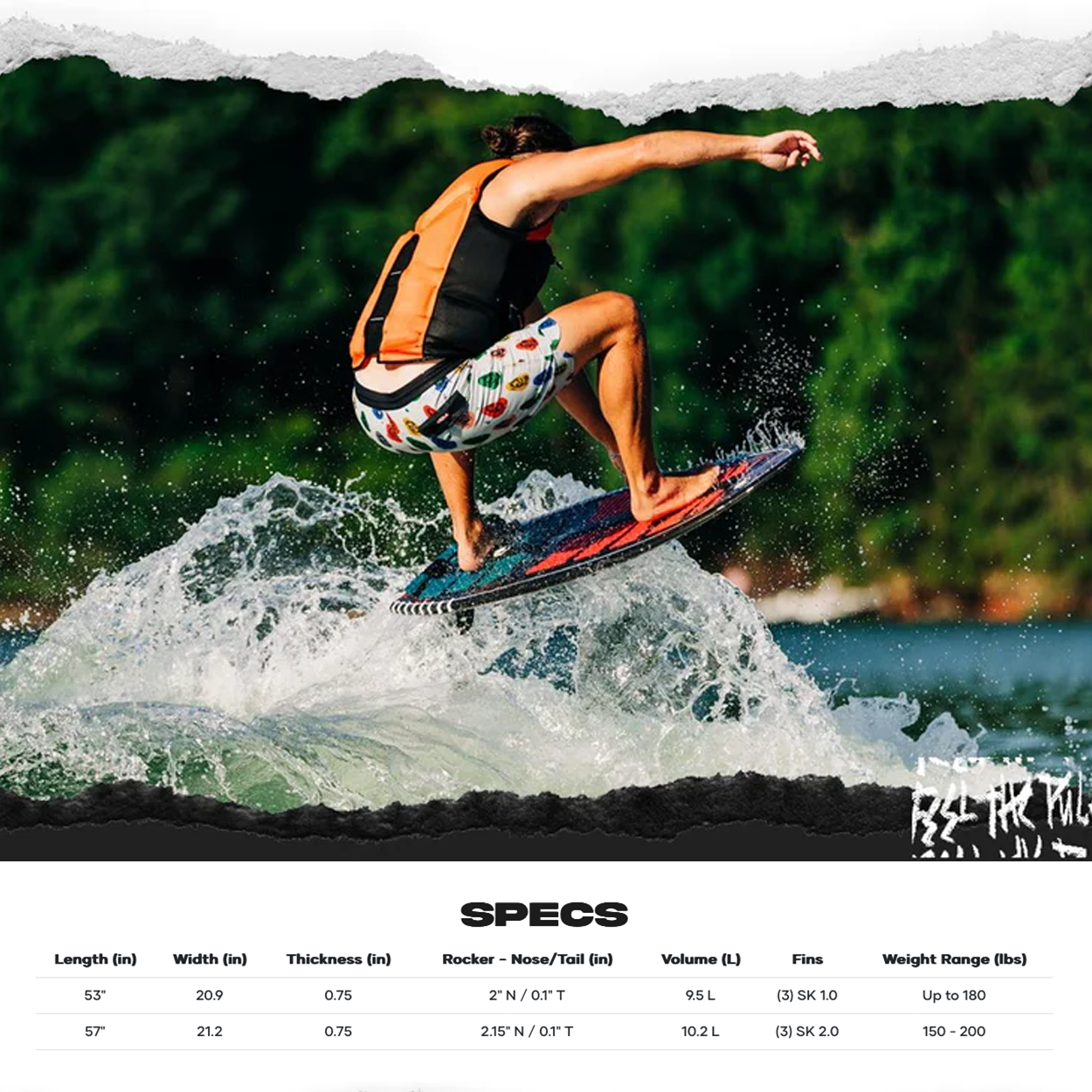 Syncro Wakesurf Board