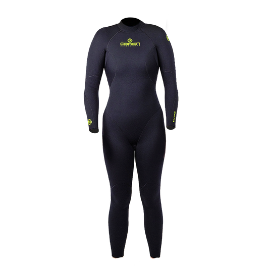 Elite 3/2 Back Zip Womens Wetsuit