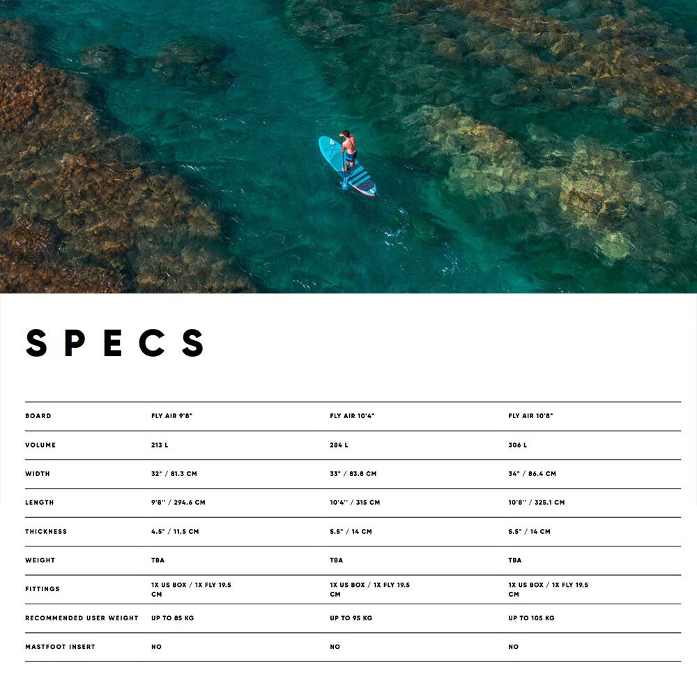 Fly Air Inflatable Red Paddle Board Package