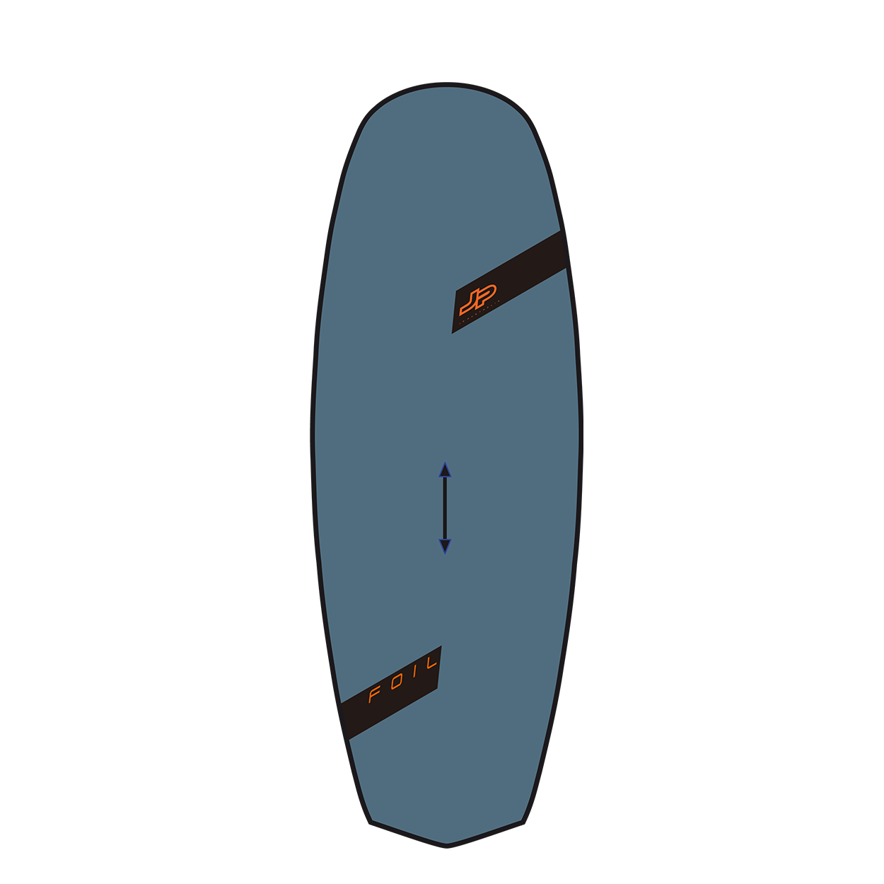 SUP Foil Slate Boardbag Light