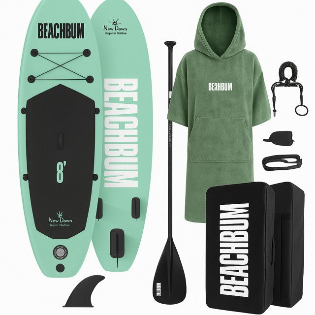 New Dawn Green Machine Inflatable Paddleboard Package