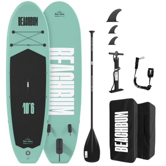 New Dawn Green Machine Inflatable Paddleboard Package