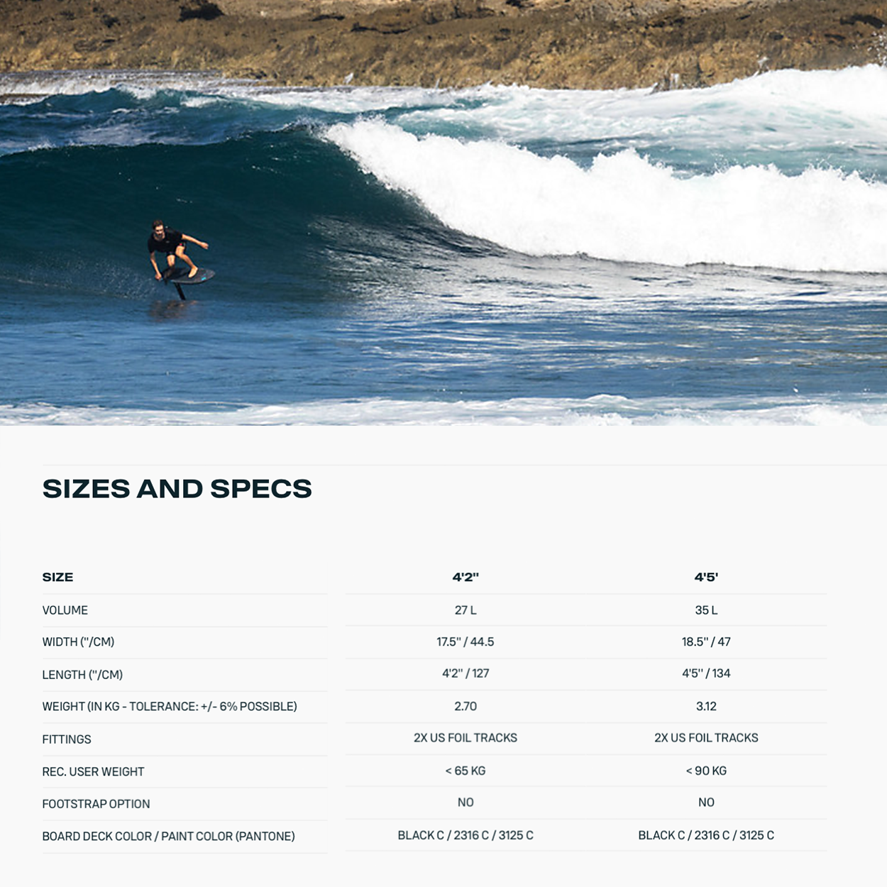 Crush SLS Wing Board