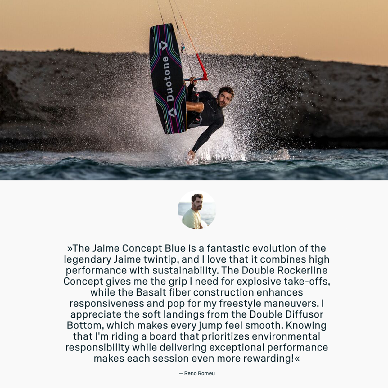 Jaime Concept Blue Kiteboard