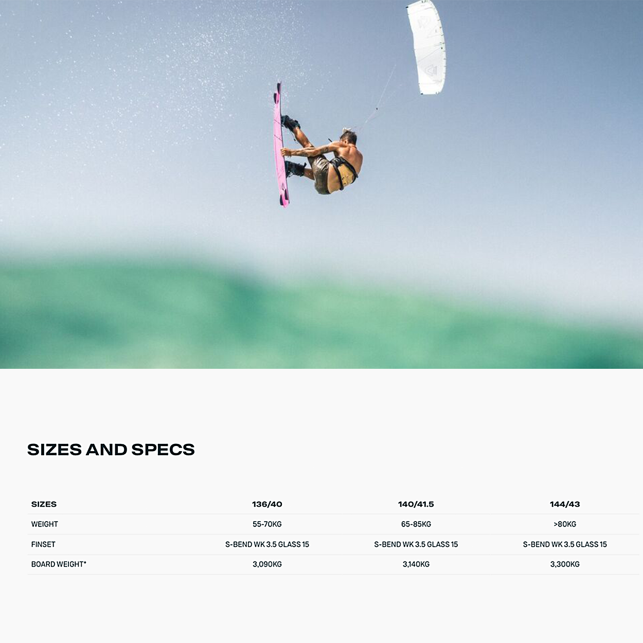 TS Freestyle SLS Kiteboard