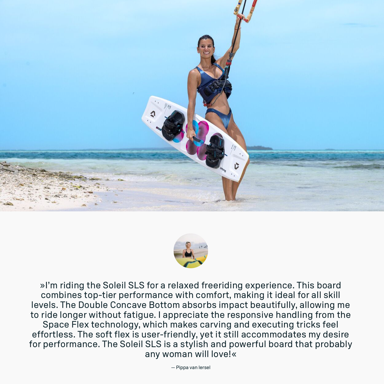 Soleil Concept Blue Kiteboard