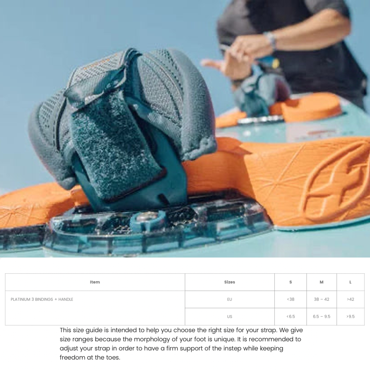 Platinum 3 Kite Bindings