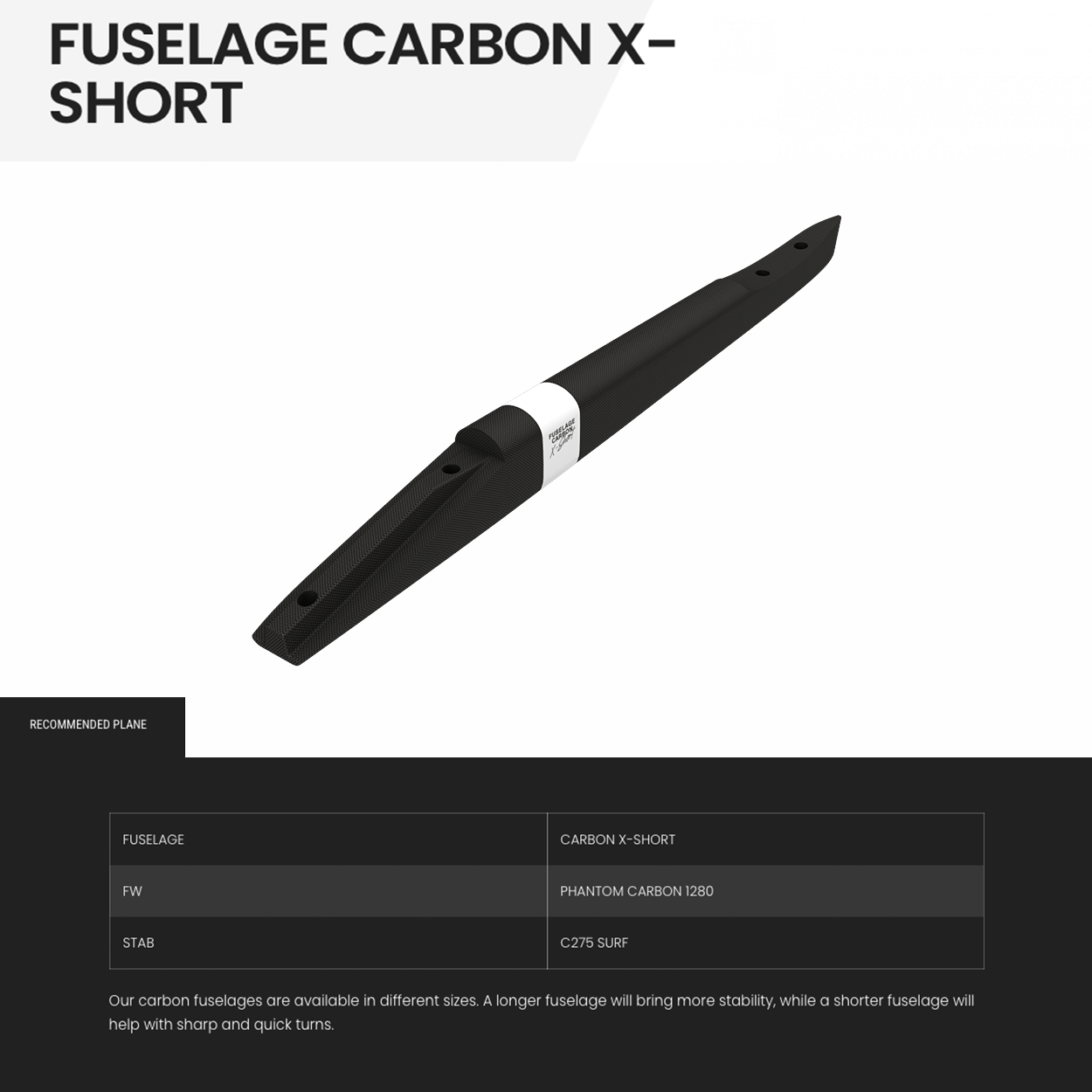 Fuselage Carbon
