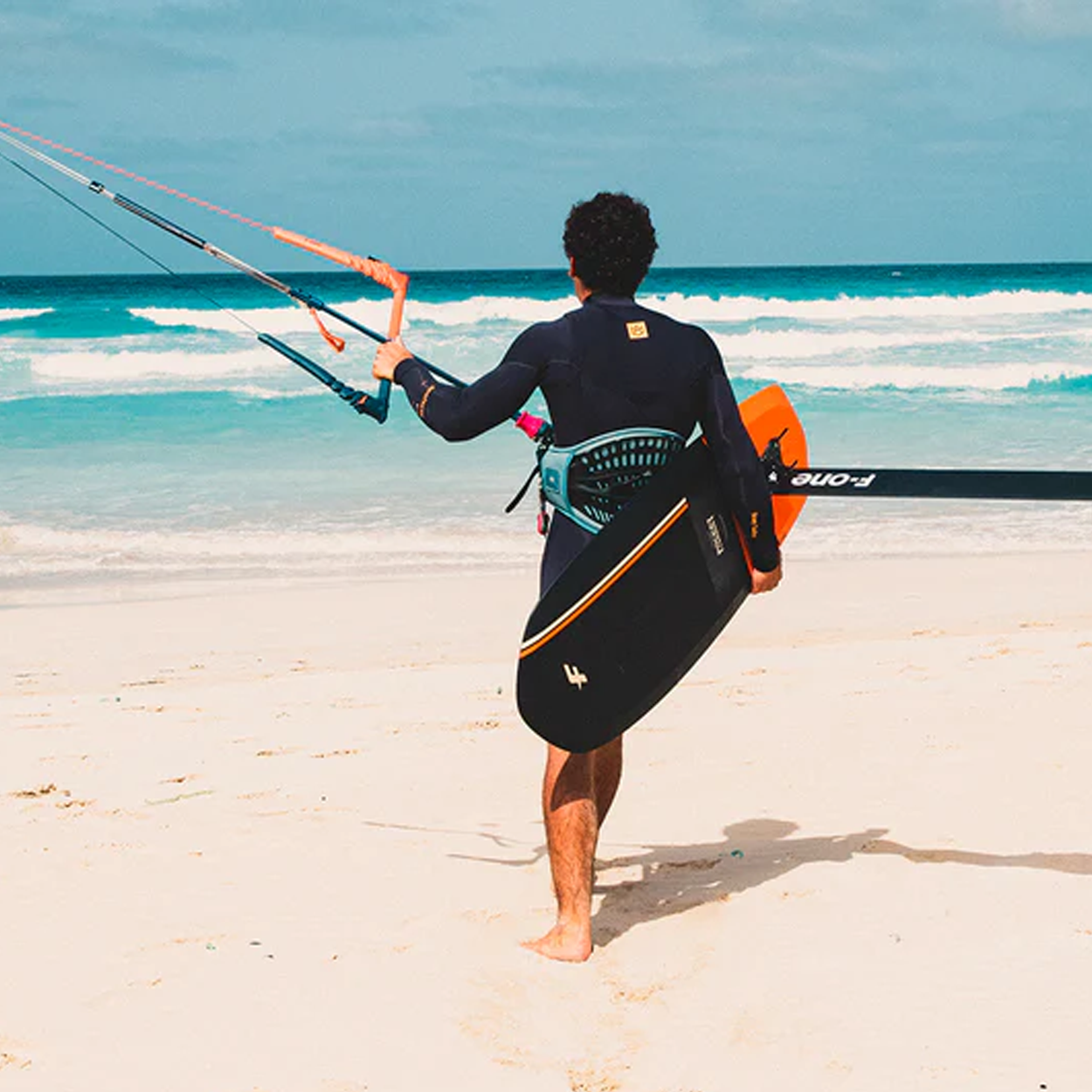 Pocket Carbon Foil Kiteboard