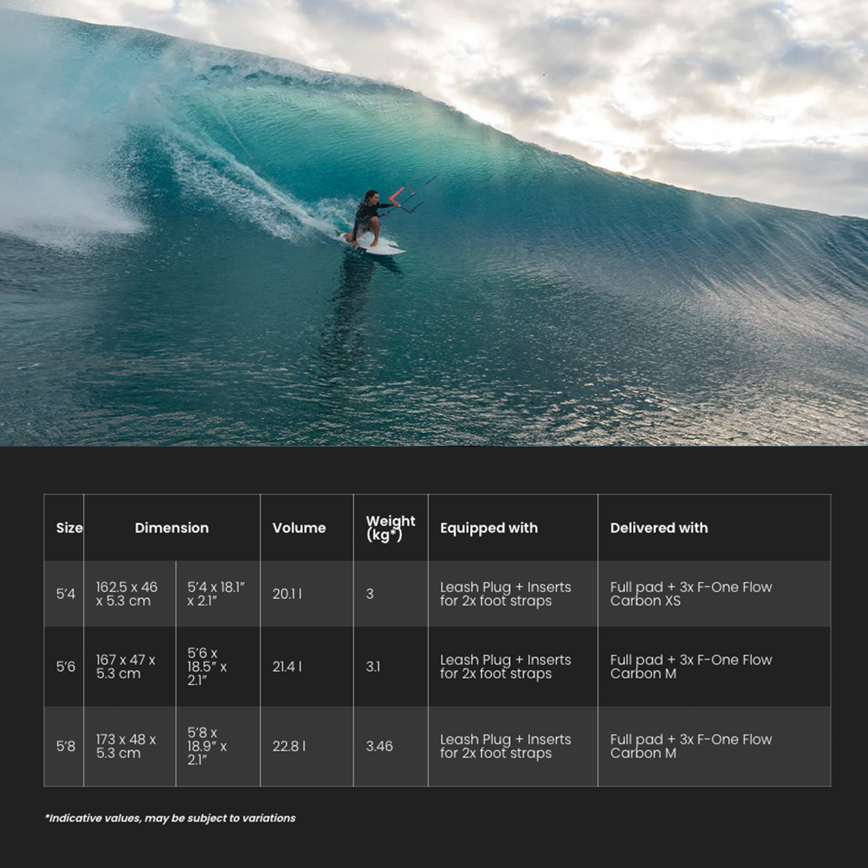 Shadow Kite Surfboard