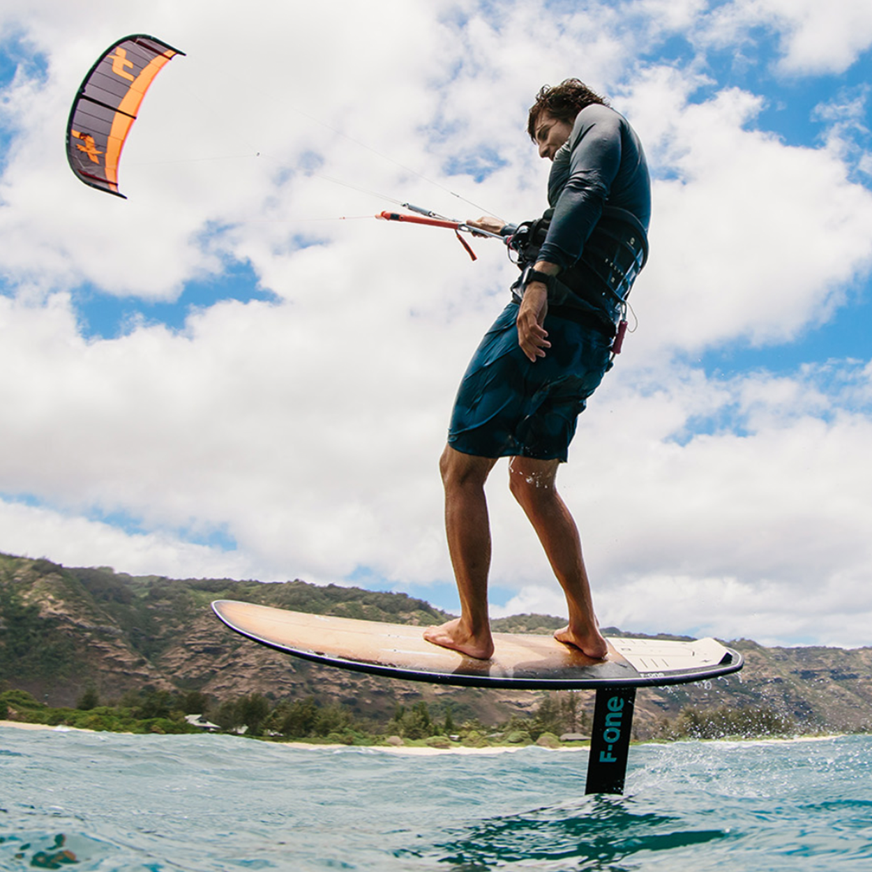 Slice Bamboo Foil Kite Surfboard