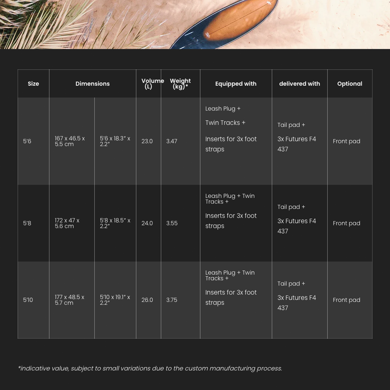 Mitu Pro Bamboo Foil Kite Surfboard