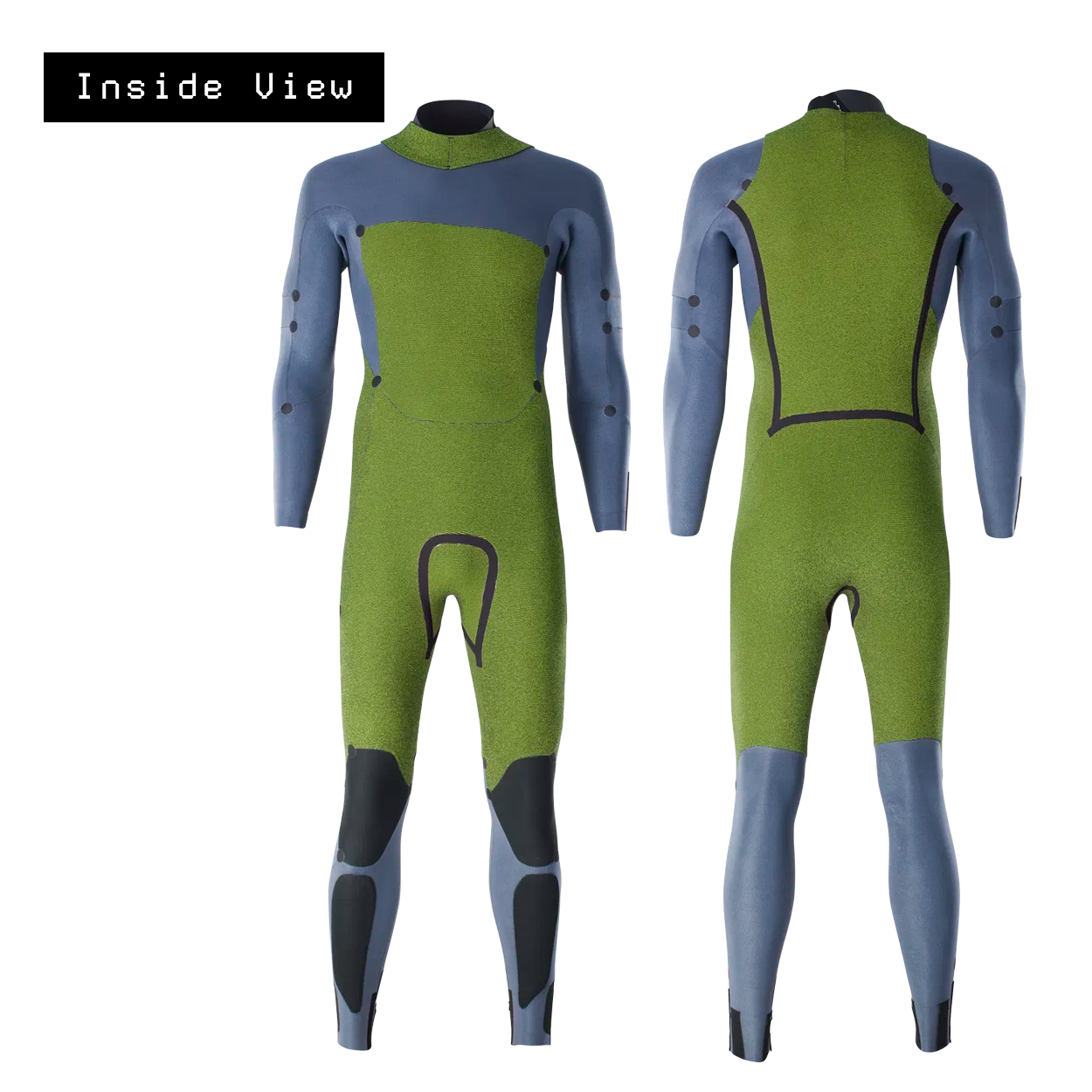 Seek Core 5/4 Back Zip Mens Wetsuit