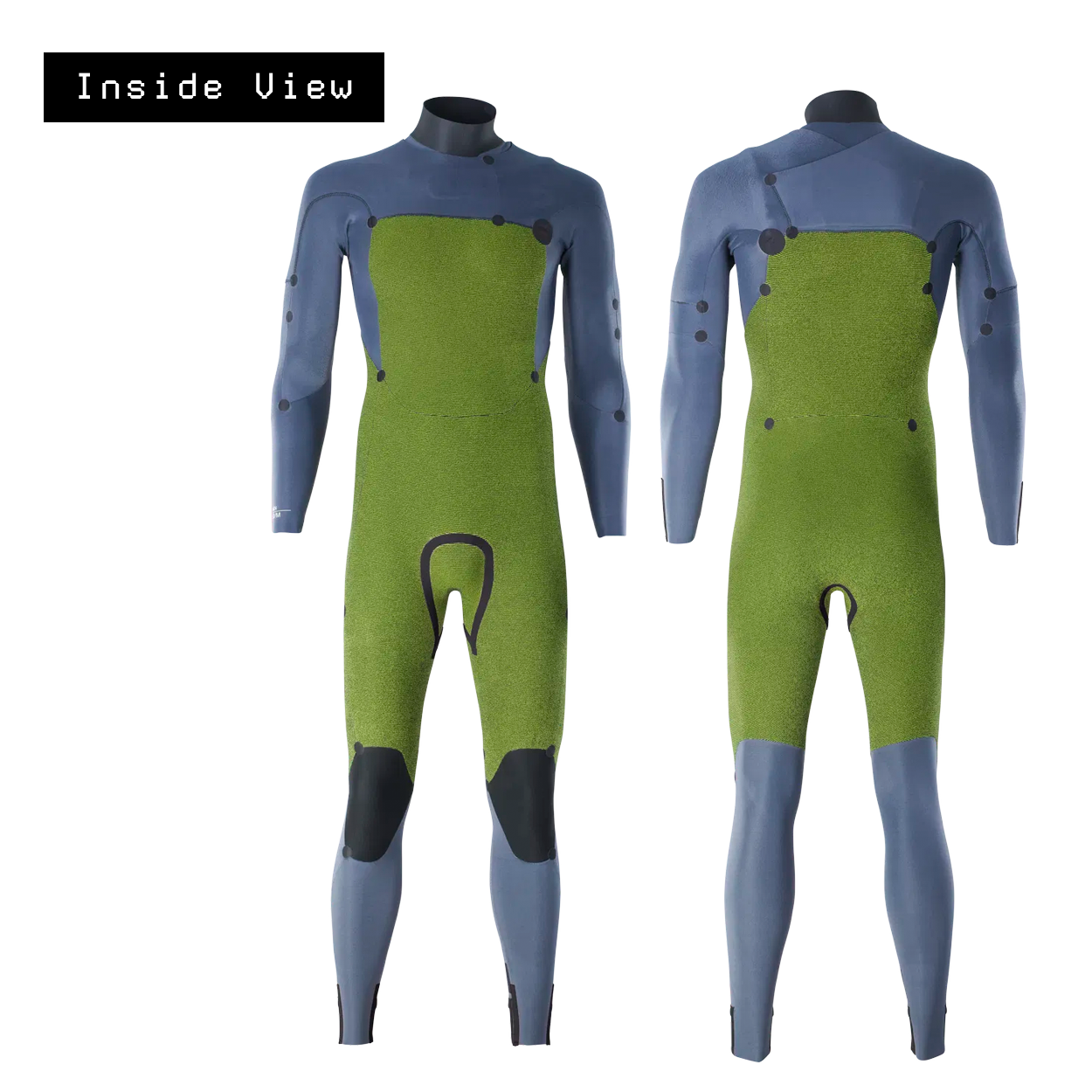 Seek Core 3/2 Front Zip Mens Wetsuit