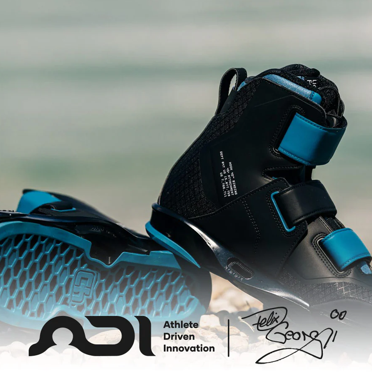 Hook 4D Wakeboard Bindings
