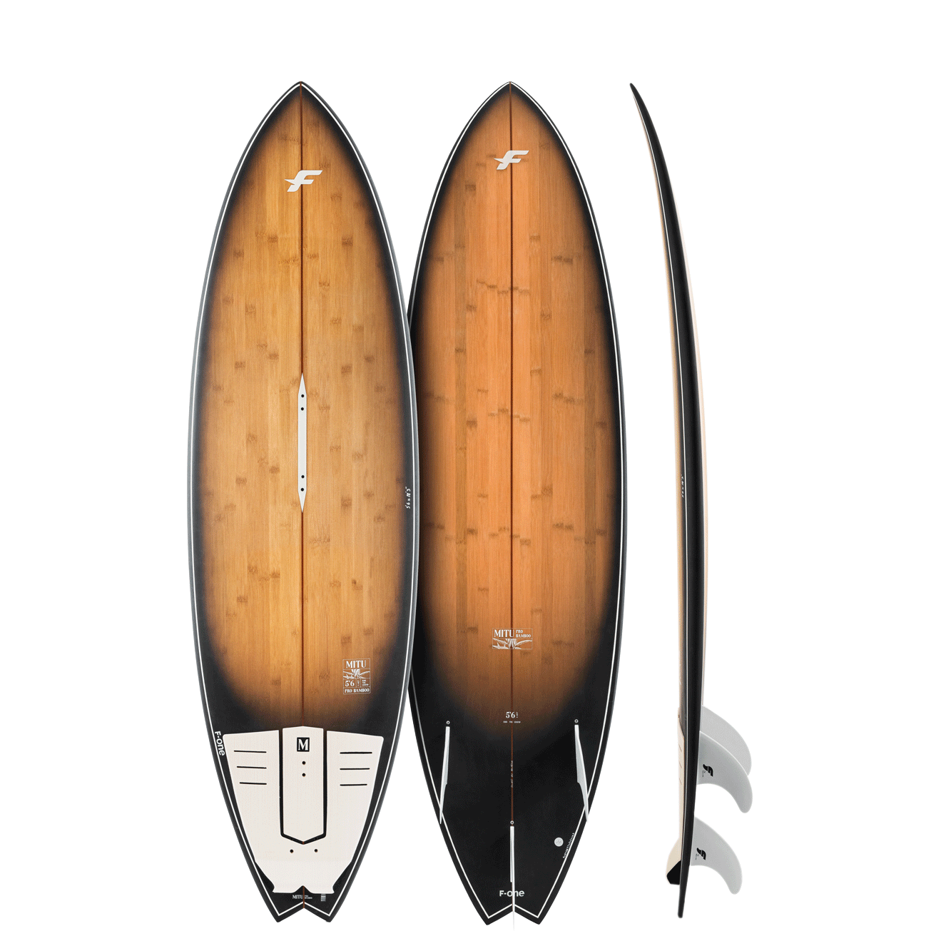 Mitu Pro Bamboo Kite Surfboard