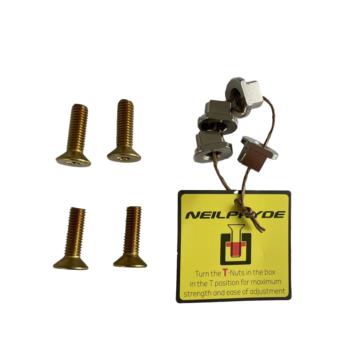 T-Nut M8 30mm Screw Set