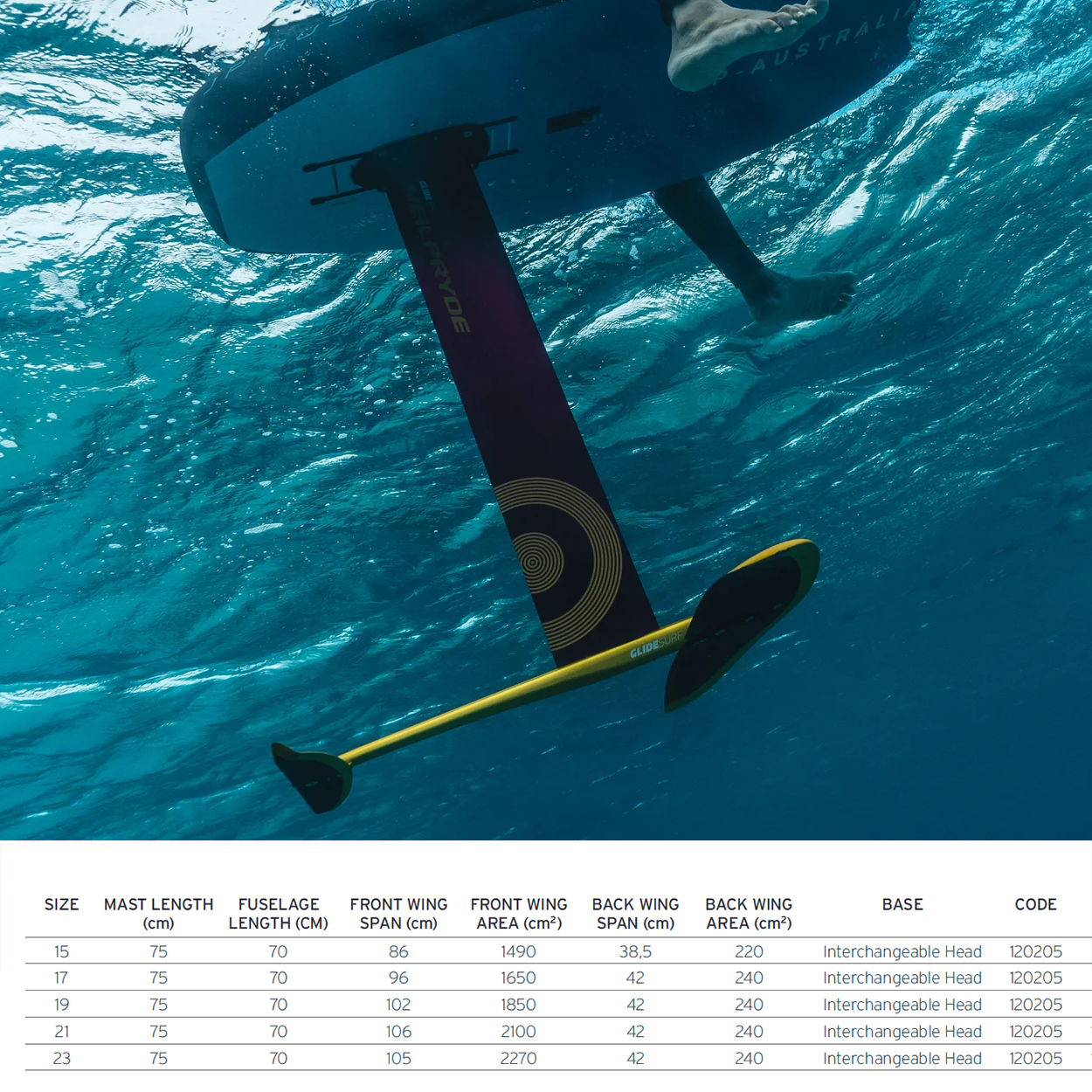 Glide Surf HP Complete Foil