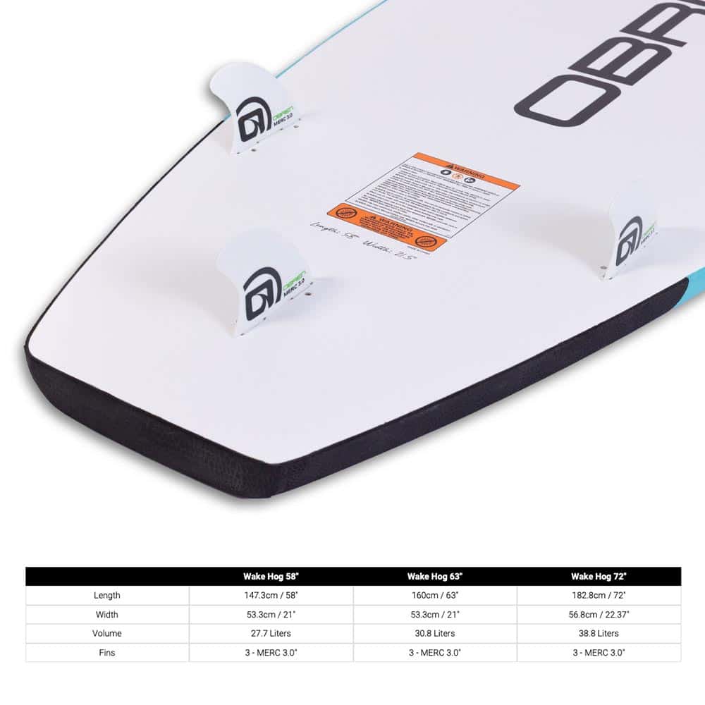 Wake Hog Wakesurf Board
