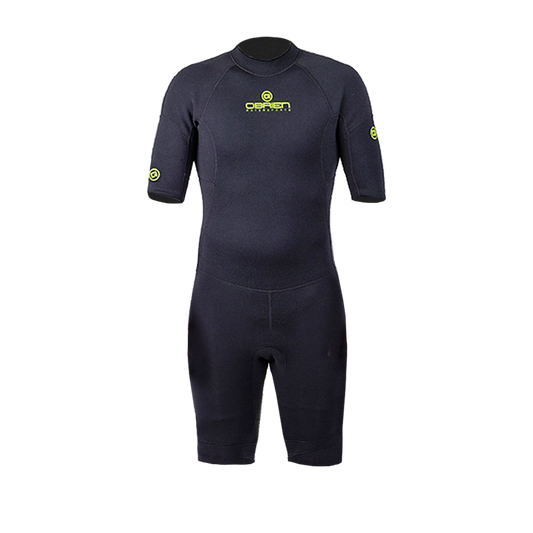 Sport 3/2 Back Zip Mens Shorty Wetsuit