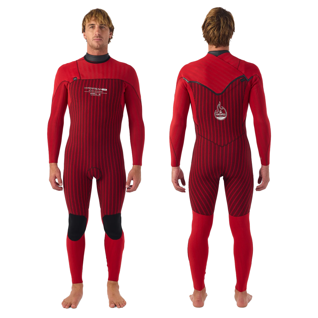 Hyperfreak Fire 5/4+ Chest Zip Mens Wetsuit