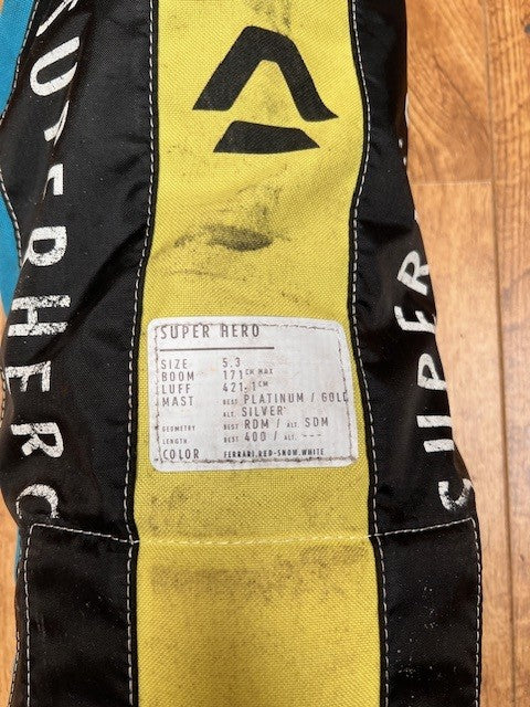 Super Hero 5.3 USED Windsurf Sail