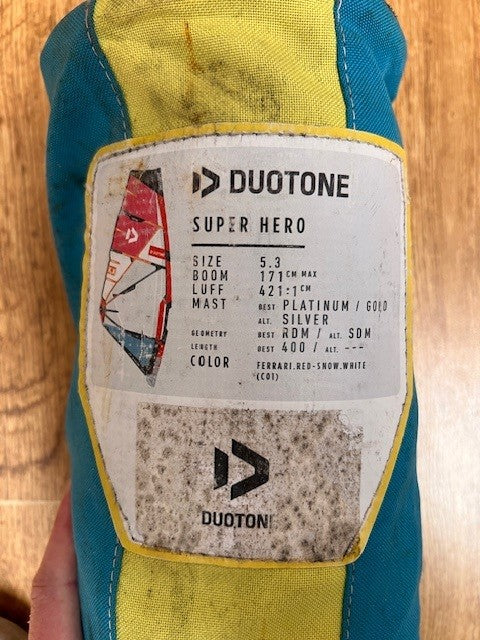Super Hero 5.3 USED Windsurf Sail