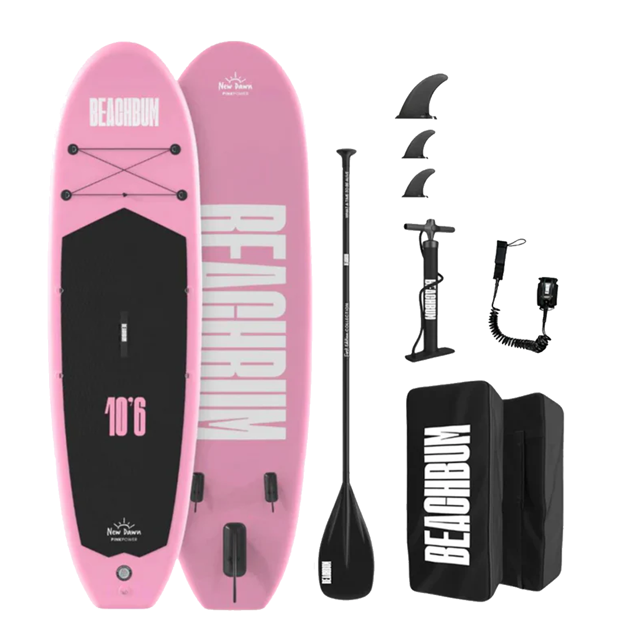 Pink Power Inflatable Paddle Board