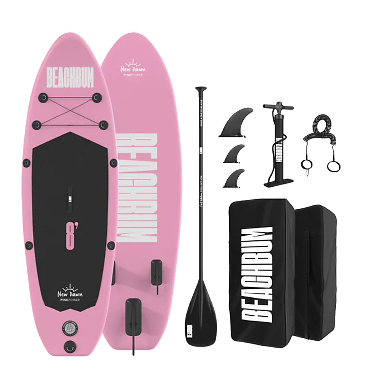 Pink Power Kids Paddle Board
