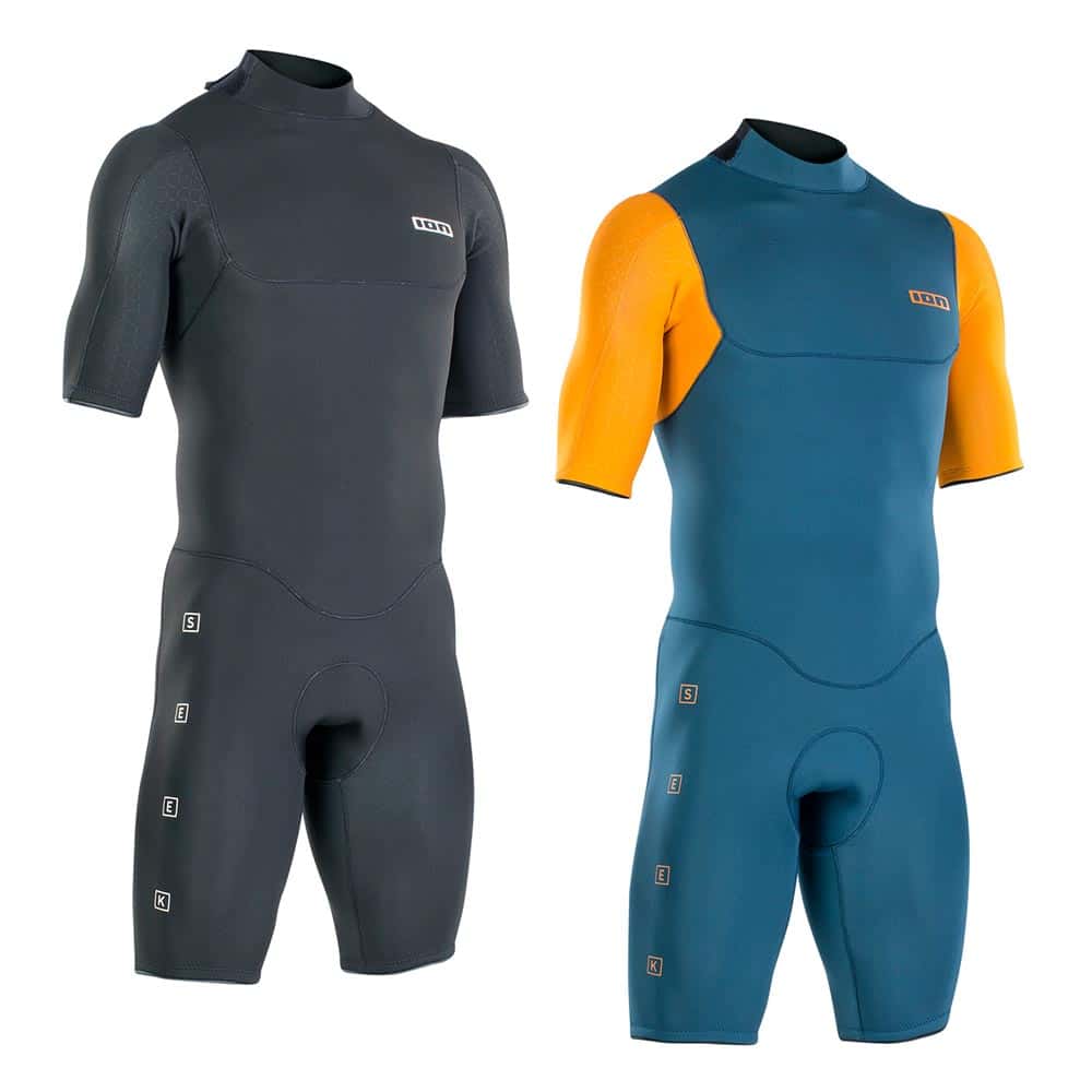 Mens Seek Core 2/2 Shorty Shortsleeve Back Zip Wetsuit